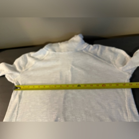 Free People Tara Slit Back Turtleneck Top - Picture 6 of 7